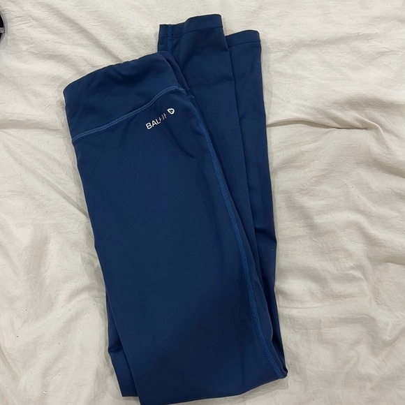 Baleaf Other Navy Blue Workout Leggings Poshmark
